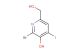 2-bromo-6-(hydroxymethyl)-4-iodopyridin-3-ol