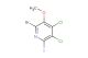 2-bromo-4,5-dichloro-6-iodo-3-methoxypyridine