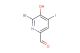 6-bromo-5-hydroxy-4-iodopicolinaldehyde