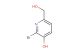 2-bromo-6-(hydroxymethyl)pyridin-3-ol