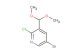 5-bromo-2-chloro-3-(dimethoxymethyl)pyridine