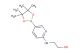 2-((5-(4,4,5,5-tetramethyl-1,3,2-dioxaborolan-2-yl)pyridin-2-yl)amino)ethanol