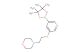 4-(2-((5-(4,4,5,5-tetramethyl-1,3,2-dioxaborolan-2-yl)pyridin-3-yl)oxy)ethyl)morpholine