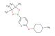 2-((1-methylpiperidin-4-yl)oxy)-5-(4,4,5,5-tetramethyl-1,3,2-dioxaborolan-2-yl)pyridine