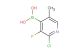 2-chloro-3-fluoro-5-methylpyridine-4-boronic acid