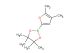 2-(4,5-dimethylfuran-2-yl)-4,4,5,5-tetramethyl-1,3,2-dioxaborolane