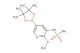 N-(2-methoxy-5-(4,4,5,5-tetramethyl-1,3,2-dioxaborolan-2-yl)pyridin-3-yl)methanesulfonamide