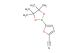 5-(4,4,5,5-tetramethyl-1,3,2-dioxaborolan-2-yl)furan-2-carbonitrile