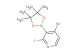 4-bromo-2-fluoro-3-(4,4,5,5-tetramethyl-1,3,2-dioxaborolan-2-yl)pyridine