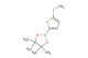 4,4,5,5-tetramethyl-2-(5-(methylthio)thiophen-2-yl)-1,3,2-dioxaborolane