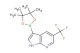 3-(4,4,5,5-tetramethyl-1,3,2-dioxaborolan-2-yl)-5-(trifluoromethyl)-1H-pyrrolo[2,3-b]pyridine