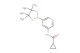 N-(5-(4,4,5,5-tetramethyl-1,3,2-dioxaborolan-2-yl)pyridin-3-yl)cyclopropanecarboxamide