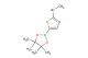 N-methyl-5-(4,4,5,5-tetramethyl-1,3,2-dioxaborolan-2-yl)thiazol-2-amine