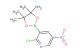 2-chloro-5-nitro-3-(4,4,5,5-tetramethyl-1,3,2-dioxaborolan-2-yl)pyridine