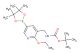tert-butyl ((2-ethoxy-5-(4,4,5,5-tetramethyl-1,3,2-dioxaborolan-2-yl)pyridin-3-yl)methyl)carbamate