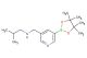 2-methyl-N-((5-(4,4,5,5-tetramethyl-1,3,2-dioxaborolan-2-yl)pyridin-3-yl)methyl)propan-1-amine