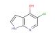 5-chloro-1H-pyrrolo[2,3-b]pyridin-4-ol