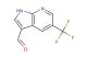 5-(trifluoromethyl)-1H-pyrrolo[2,3-b]pyridine-3-carbaldehyde