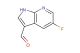5-fluoro-1H-pyrrolo[2,3-b]pyridine-3-carbaldehyde