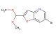 6-bromo-2-(dimethoxymethyl)furo[3,2-b]pyridine