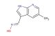 (E)-5-methyl-1H-pyrrolo[2,3-b]pyridine-3-carbaldehyde oxime
