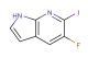 5-fluoro-6-iodo-1H-pyrrolo[2,3-b]pyridine