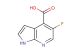 5-fluoro-1H-pyrrolo[2,3-b]pyridine-4-carboxylic acid