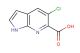 5-chloro-1H-pyrrolo[2,3-b]pyridine-6-carboxylic acid