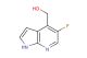 (5-fluoro-1H-pyrrolo[2,3-b]pyridin-4-yl)methanol