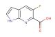 5-fluoro-1H-pyrrolo[2,3-b]pyridine-6-carboxylic acid