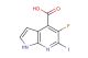 5-fluoro-6-iodo-1H-pyrrolo[2,3-b]pyridine-4-carboxylic acid