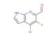 4-chloro-5-fluoro-1H-pyrrolo[2,3-b]pyridine-6-carbaldehyde