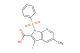 3-iodo-5-methyl-1-(phenylsulfonyl)-1H-pyrrolo[2,3-b]pyridine-2-carboxylic acid