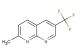 2-methyl-6-(trifluoromethyl)-1,8-naphthyridine