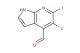5-fluoro-6-iodo-1H-pyrrolo[2,3-b]pyridine-4-carbaldehyde