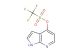 1H-pyrrolo[2,3-b]pyridin-4-yl trifluoromethanesulfonate