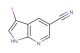 3-iodo-1H-pyrrolo[2,3-b]pyridine-5-carbonitrile