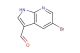 5-bromo-1H-pyrrolo[2,3-b]pyridine-3-carbaldehyde