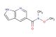 N-methoxy-N-methyl-1H-pyrrolo[2,3-b]pyridine-5-carboxamide