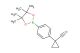1-[4-(4,4,5,5-tetramethyl-[1,3,2]dioxaborolan-2-yl)-phenyl] -cyclopropanecarbonitrile