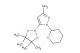 3-methyl-1-(tetrahydro-2H-pyran-2-yl)-5-(4,4,5,5-tetramethyl-1,3,2-dioxaborolan-2-yl)-1H-pyrazole