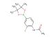 N-(2-fluoro-4-(4,4,5,5-tetramethyl-1,3,2-dioxaborolan-2-yl)phenyl)acetamide