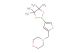 4-((4-(4,4,5,5-tetramethyl-1,3,2-dioxaborolan-2-yl)thiophen-2-yl)methyl)morpholine
