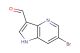 6-bromo-1H-pyrrolo[3,2-b]pyridine-3-carbaldehyde