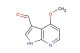 4-methoxy-1H-pyrrolo[2,3-b]pyridine-3-carbaldehyde