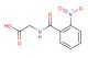 2-(2-nitrobenzamido)acetic acid