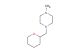 1-methyl-4-((tetrahydro-2H-pyran-2-yl)methyl)piperazine