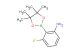 3-fluoro-2-(4,4,5,5-tetramethyl-1,3,2-dioxaborolan-2-yl)aniline