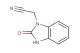 2-(2-oxo-2,3-dihydro-1H-benzo[d]imidazol-1-yl)acetonitrile