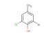 2-bromo-6-chloro-4-methylphenol
